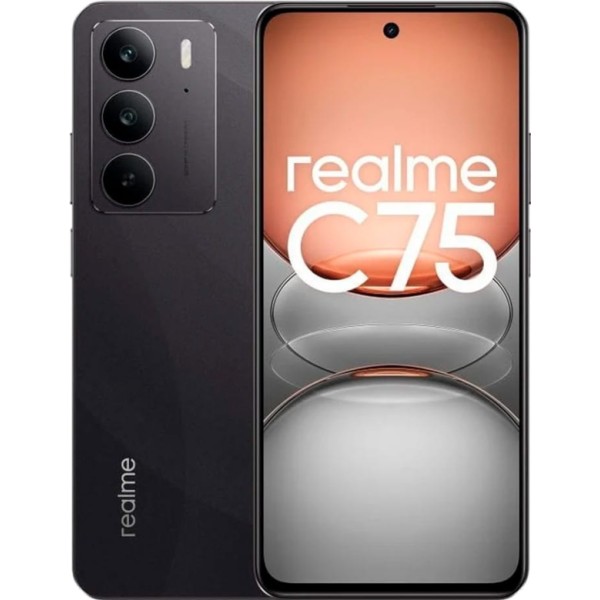 Realme c75 negro / 8+256gb / 6.72" 90hz fhd+