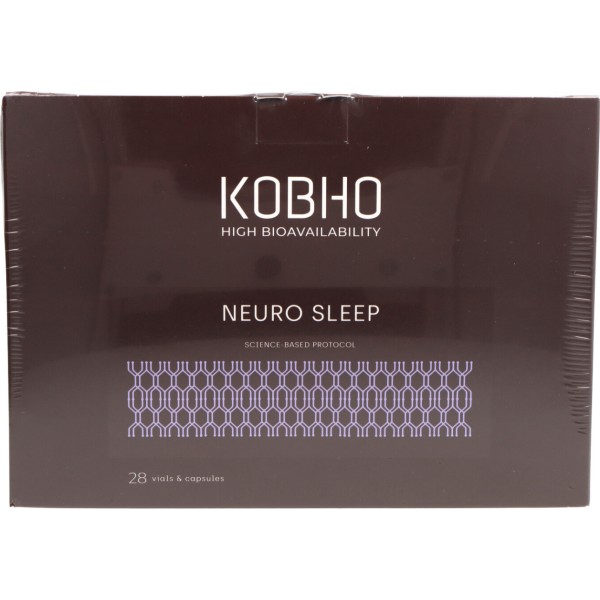 Kobho Protocolo Sueño Neuro Sleep 28 Capsulas + 28 Viales