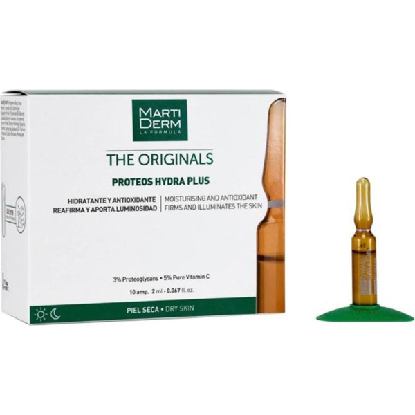 Martiderm la formula the originals proteos hydra-plus tratamiento piel seca 10un
