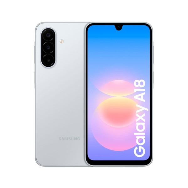 Samsung galaxy a18 silver / 4+128gb / 6.7" 90hz super amoled fhd+